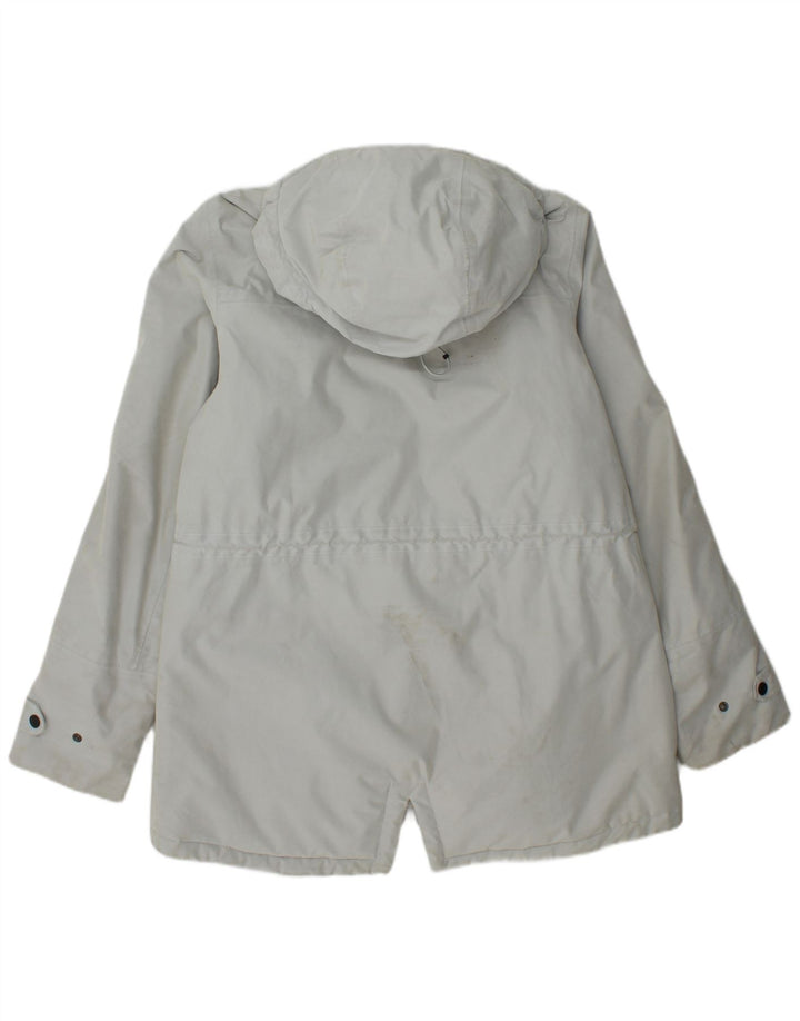 Jachetă parka cu glugă pentru bărbați Helly Hansen UK 40 mare, gri, poliamidă