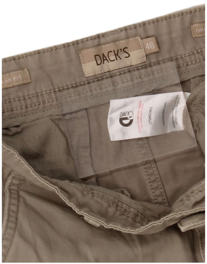 DACK'S Pantaloni scurți chino pentru bărbați IT 46 Small W32 Bej Bumbac