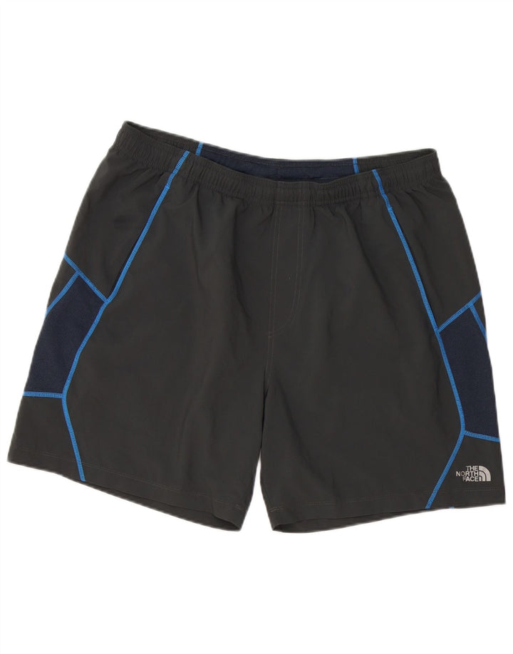 Pantaloni scurți The North Face Graphic Sport pentru bărbați, poliester cu dungi mari, negre