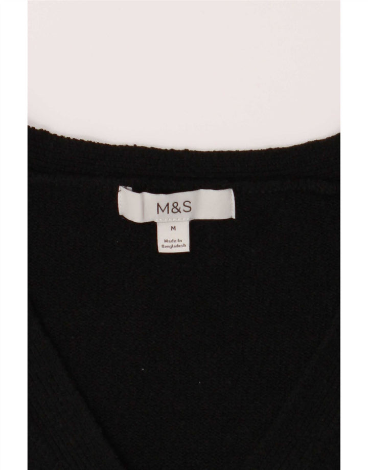 Pulover cardigan supradimensionat pentru femei Marks & Spencer UK 14 Medium Negru