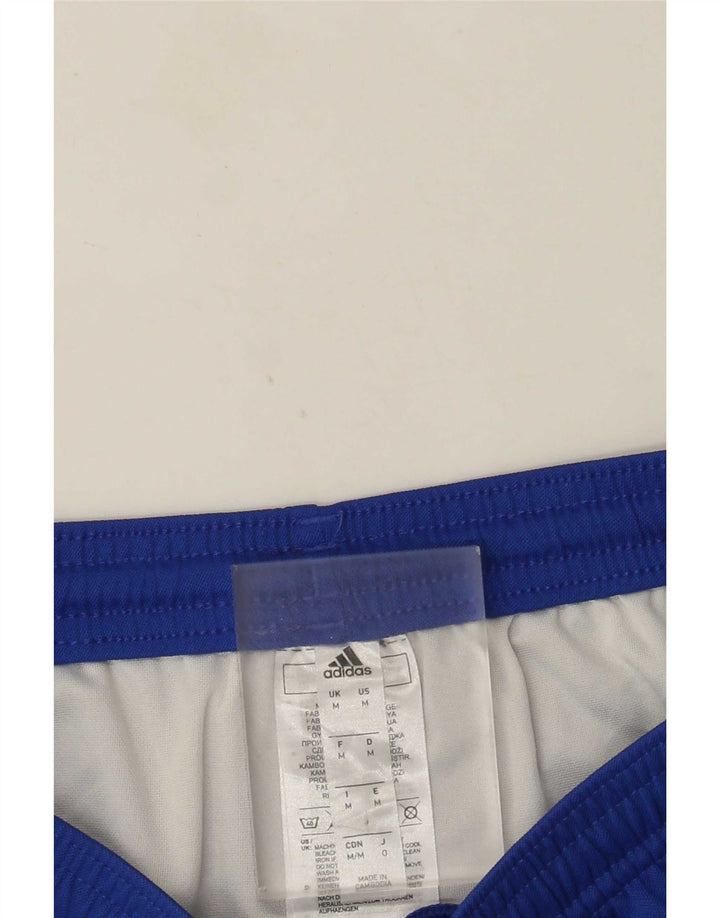 Pantaloni scurți sport Aeroready Adidas pentru bărbați, poliester albastru mediu