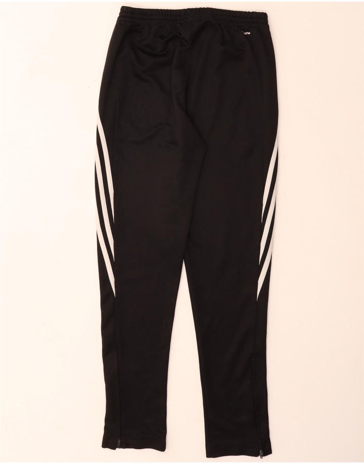 Pantaloni de trening ADIDAS Climalite pentru baieti 13-14 ani XL poliester negru