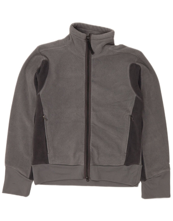 Jachetă fleece pentru bărbați Nike UK 36/38 Poliester mic gri