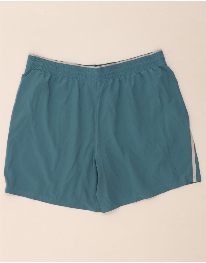 Pantaloni scurți sport pentru bărbați UNDER ARMOUR XL, albastru, poliester color bloc