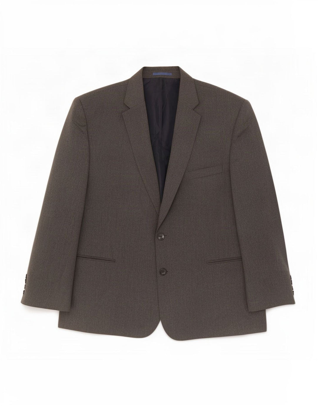 Marks & Spencer jachetă pentru bărbați cu 2 nasturi, UK 48 2XL, poliester gri