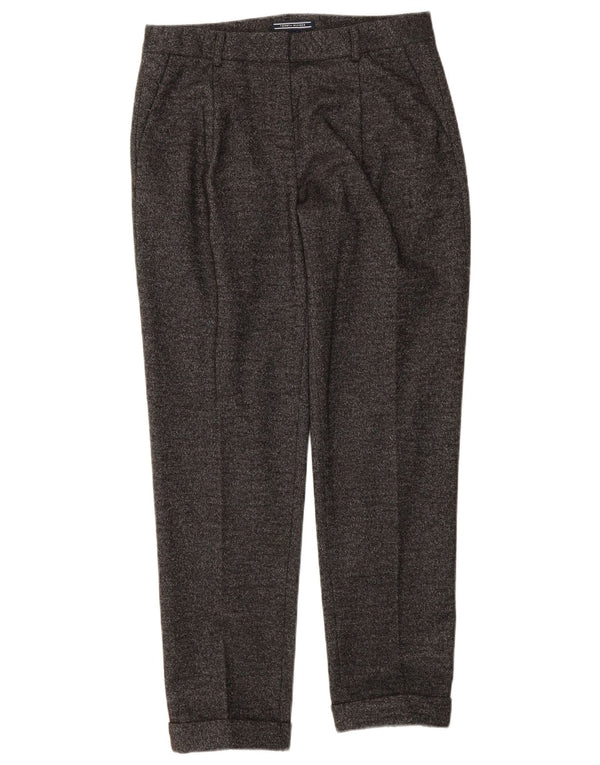 Pantaloni casual Tommy Hilfiger pentru femei US 4 Small W28 L27 Gri pete