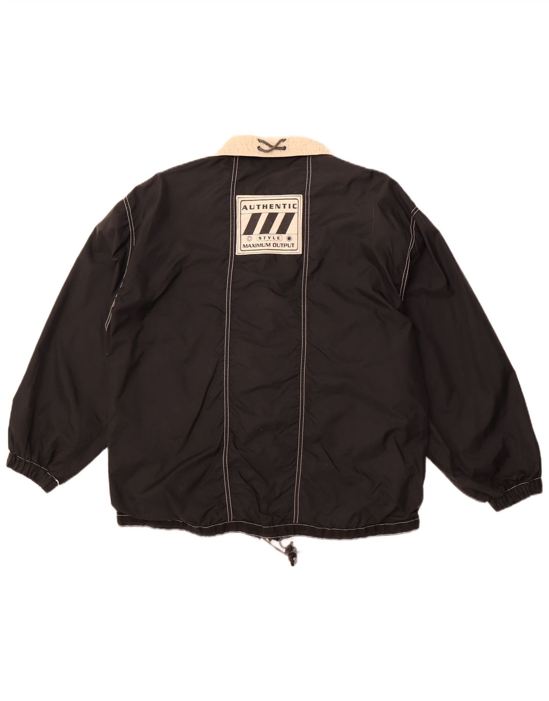 Jachetă utilitare AUTHENTIC pentru bărbați, cu ajustare largi, UK 38 Medium Black