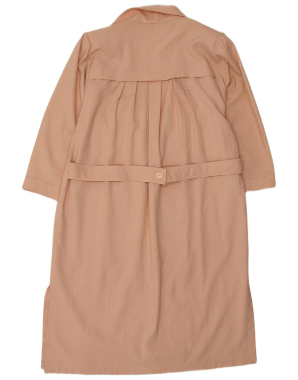 Pardesiu deschis pentru femei vintage UK 16 mare roz