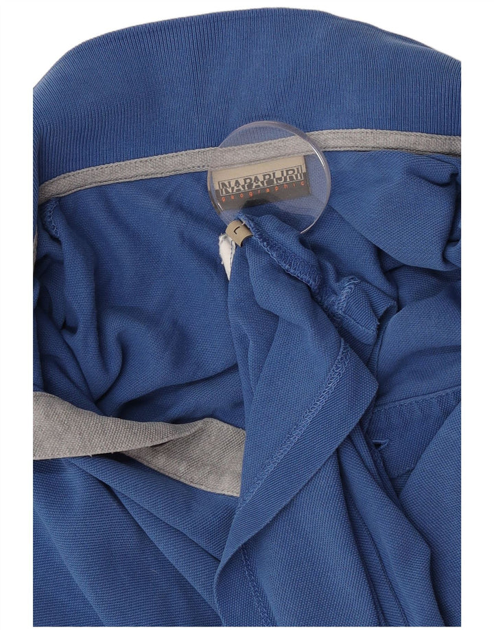 Tricou polo Napapijri pentru bărbați, mare, albastru