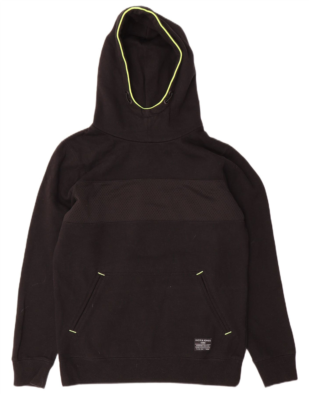 Pulover Jack & Jones pentru bărbați, bumbac mic, negru