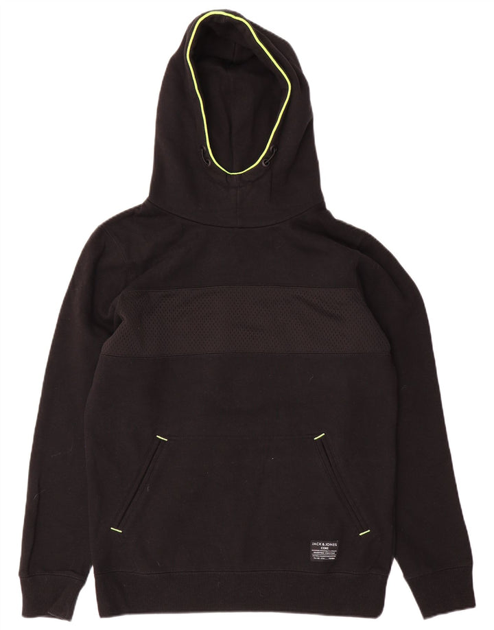 Pulover Jack & Jones pentru bărbați, bumbac mic, negru