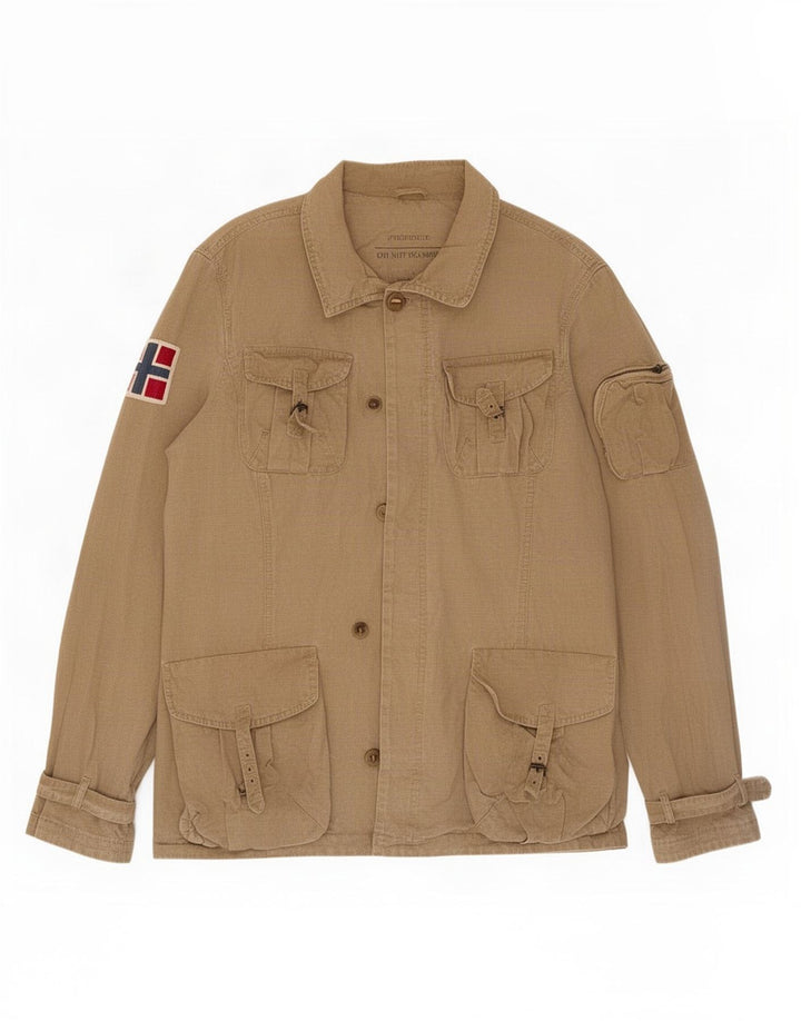 Jachetă Napapijri Geographic Utility pentru bărbați UK 38 Medium Khaki