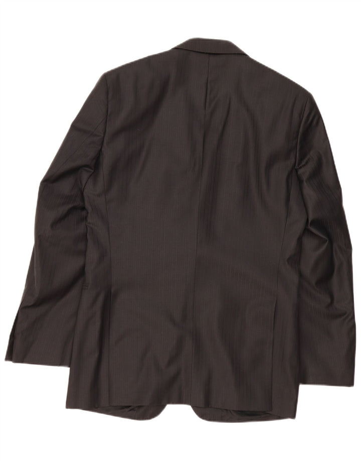 Jachetă Blazer pentru bărbați Pierre Cardin cu 2 nasturi UK 38 Medium Black Classic