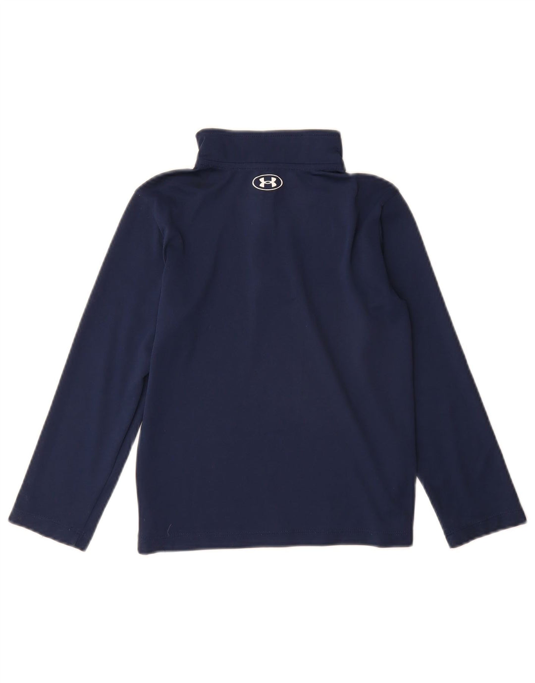 Pulover pentru băieți Under Armour Trening Top 5-6 ani Bleumarin Colorblock
