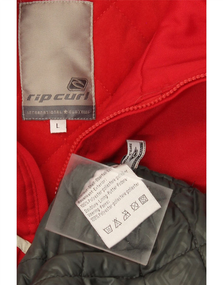 Jachetă Windbreaker pentru bărbați Rip Curl UK 40 Large Red Colorblock Poliester