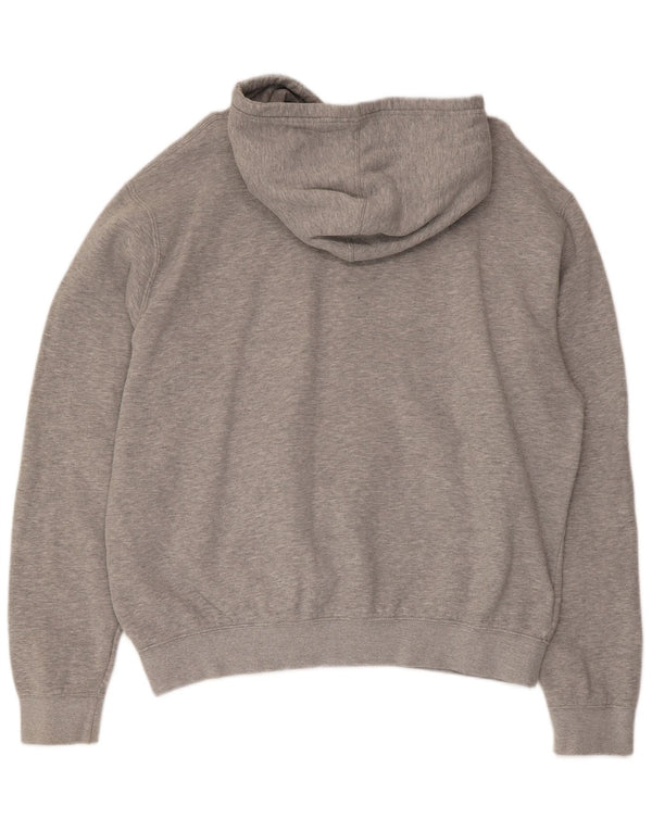 Pulover cu glugă cu grafic pentru bărbați Adidas XL, bumbac cu pete gri