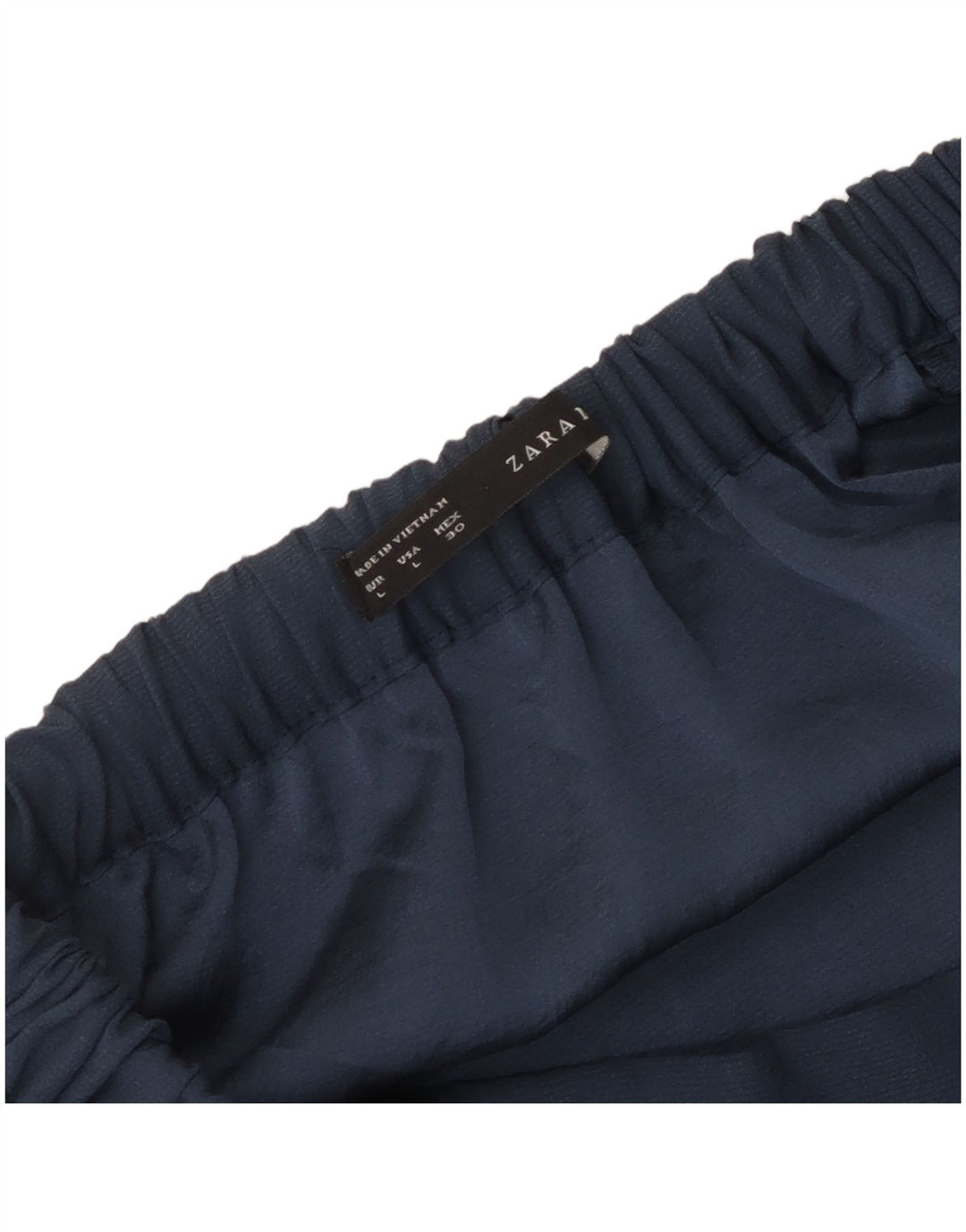 Fusta evazată pentru femei Zara mare W32 bleumarin