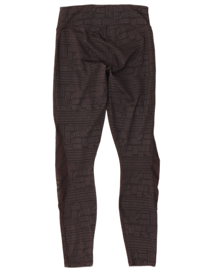 Leggings pentru femei Puma UK 10 Small Gri Geometric Poliester