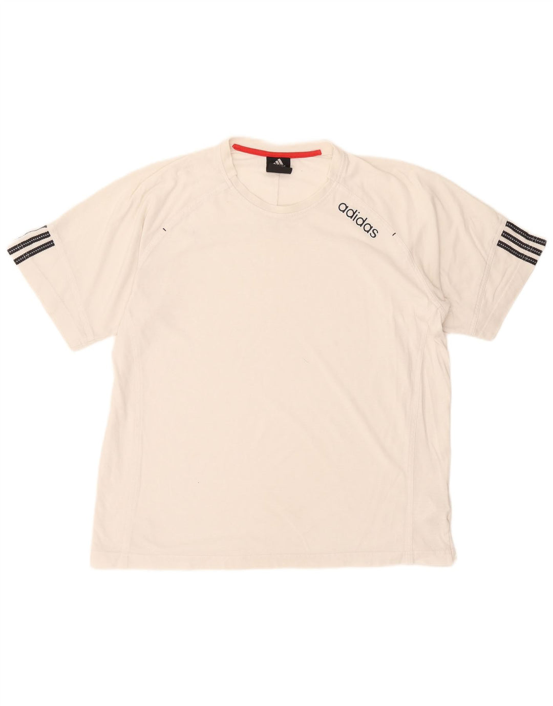 Tricou pentru bărbați Adidas Top XL Bumbac alb