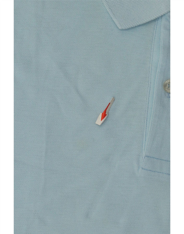 Tricou polo Sergio Tacchini pentru bărbați IT 50, bumbac albastru mediu