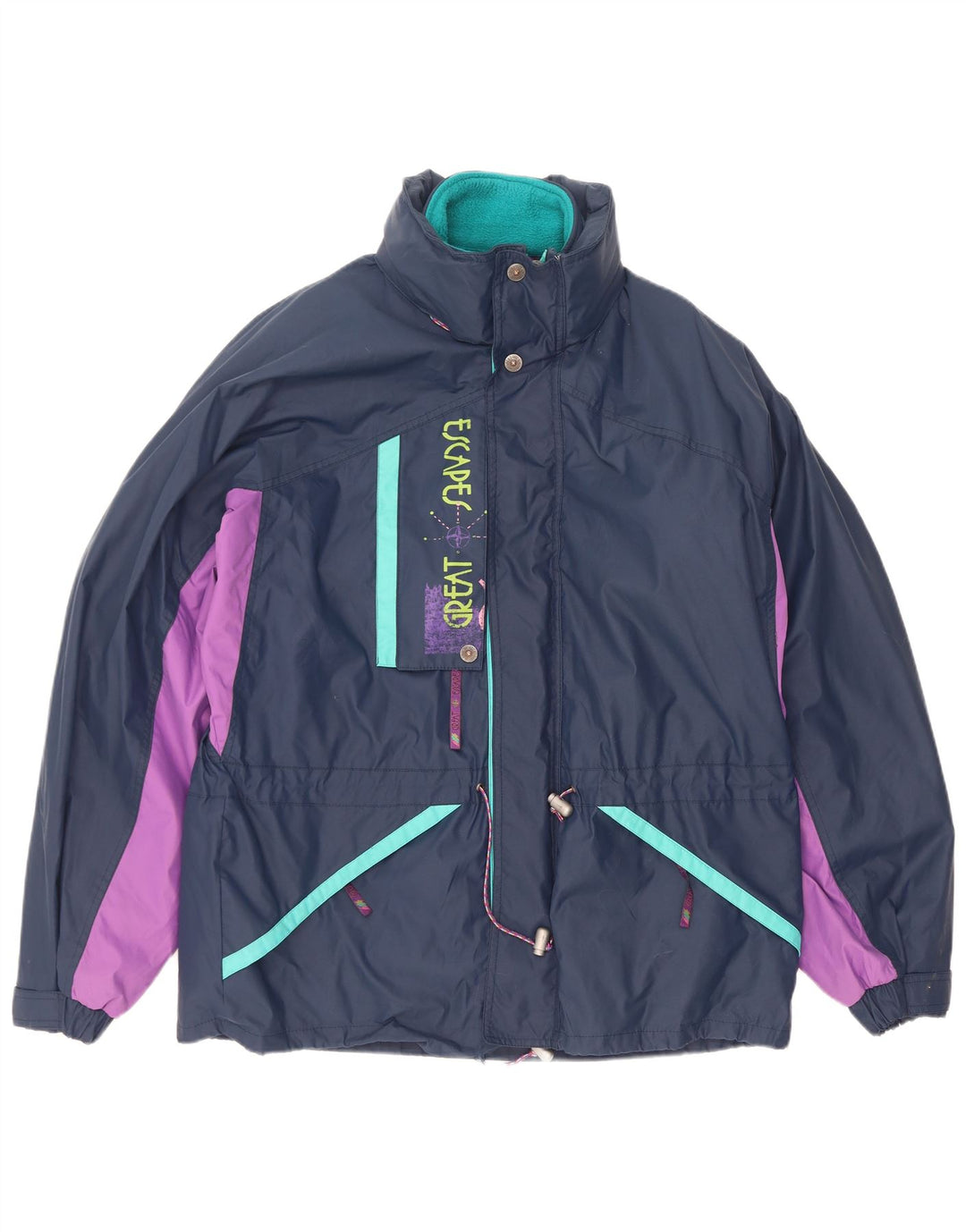 Jachetă de schi Polartec Graphic pentru bărbați Great Escapes IT 52 XL bleumarin