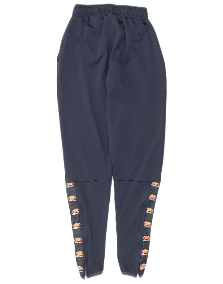 Pantaloni de trening cu grafic pentru femei ELLESSE UK 6 XS Poliester bleumarin