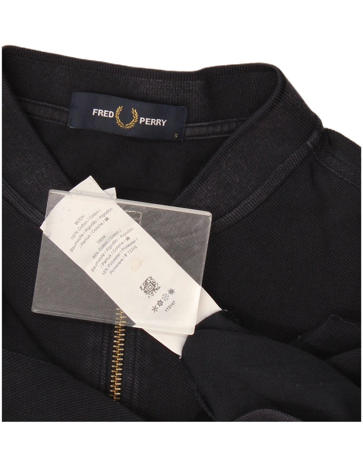 Cămașă polo Fred Perry pentru bărbați, bumbac color block, albastru bleumarin