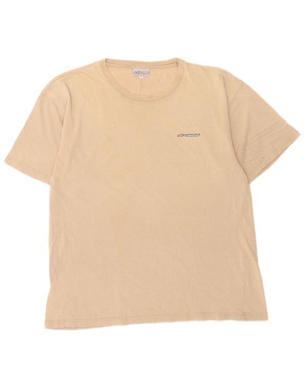 Tricou pentru bărbați Reebok Top XL Bej Bumbac