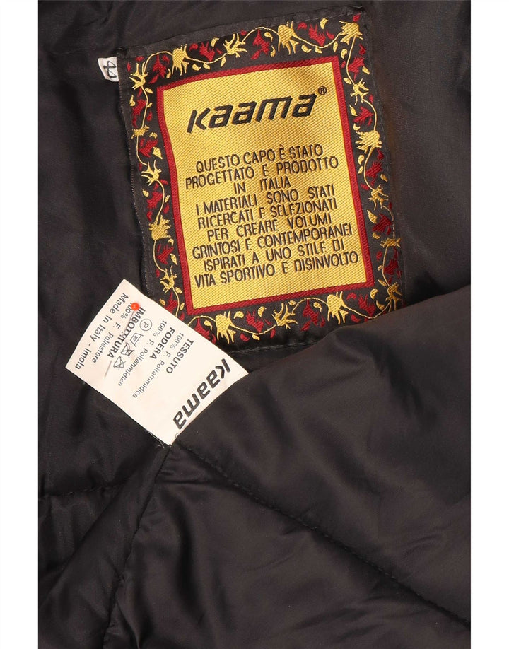 Jachetă căptușită cu glugă Kaama pentru bărbați cu model abstract IT 44 XS multicolor