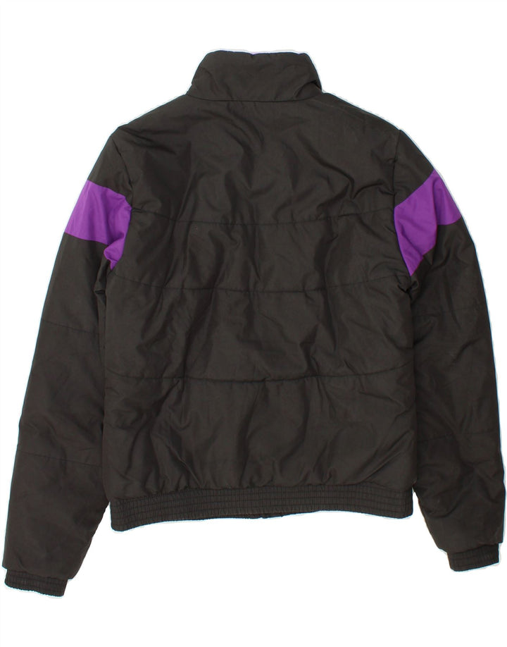 PUMA Girls Padded Jacket 13-14 Years Black Colourblock Vintage Puma and Second-Hand Puma from Messina Hembry 