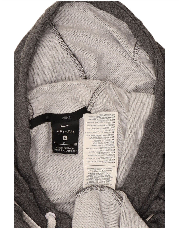 Jumper Nike Dri Fit Graphic pentru bărbați, poliester mic, gri