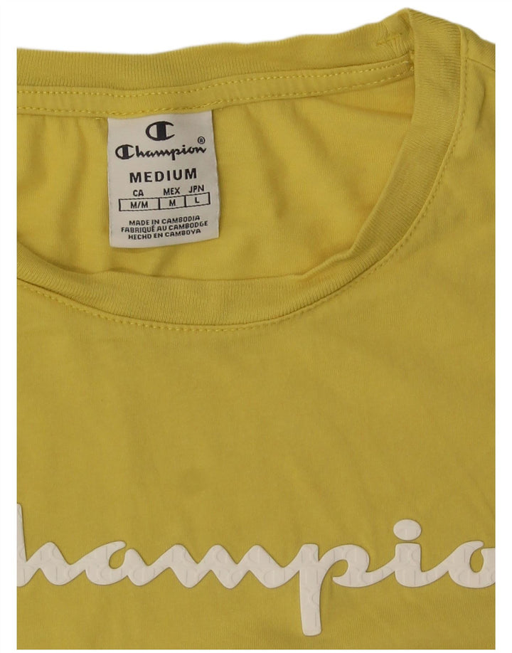 Tricou grafic Champion pentru femei Top UK 12 Medium Yellow