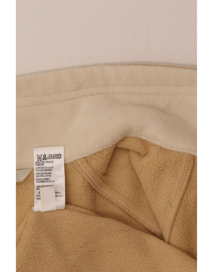 Jachetă fleece pentru femei Marks & Spencer UK 14 mare, bej, poliester