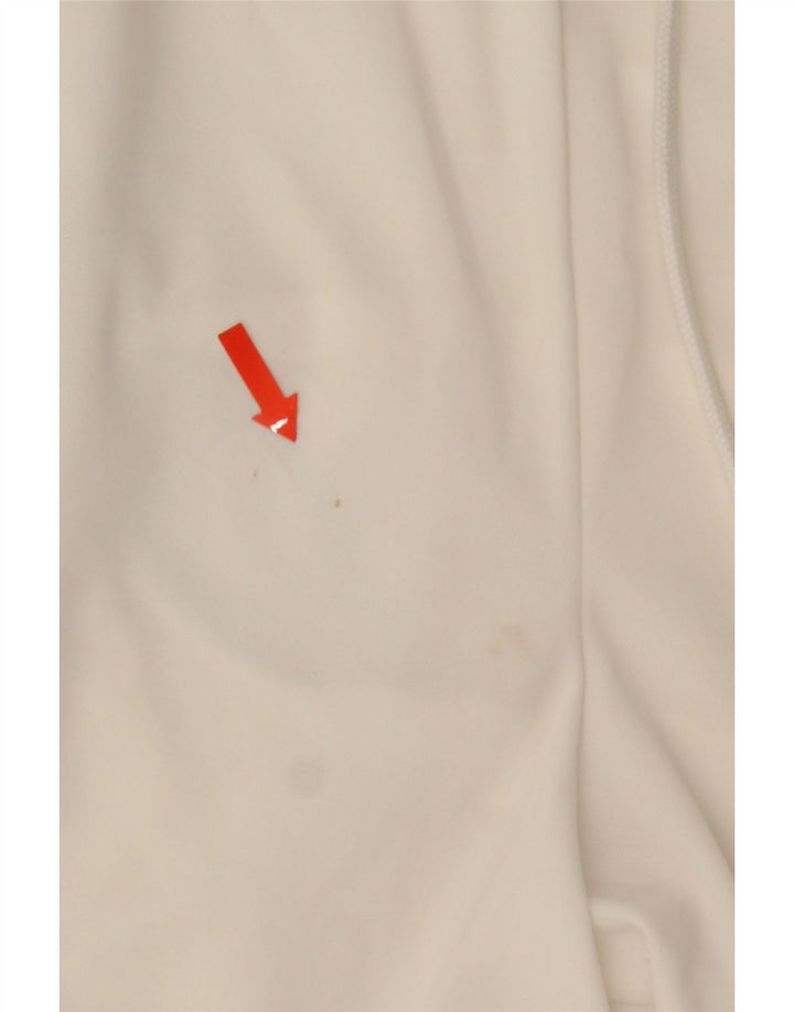 Pantaloni scurți sport pentru bărbați Adidas Climalite, mari, alb, din poliester