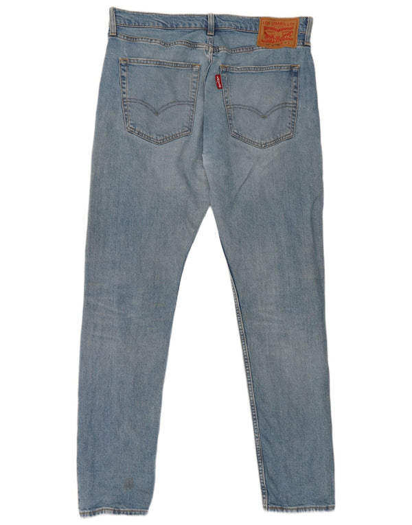 Levi's 512 Lo-Ball Slim Tapered Jeans W34 L33 Blue Bumbac