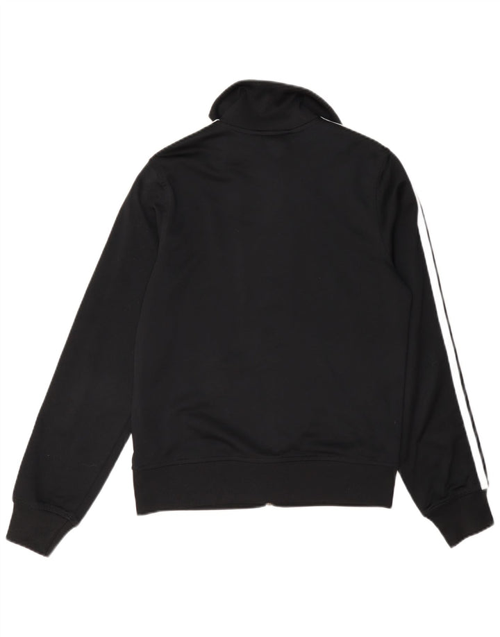 Jachetă de trening pentru femei Adidas UK 10 Poliester negru mic