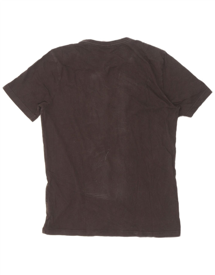 Tricou cu grafic Puma pentru bărbați Top mediu din bumbac negru