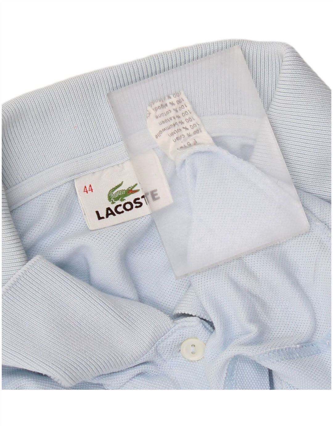 Tricou polo Lacoste pentru femei Mărimea 44 Bumbac albastru mare