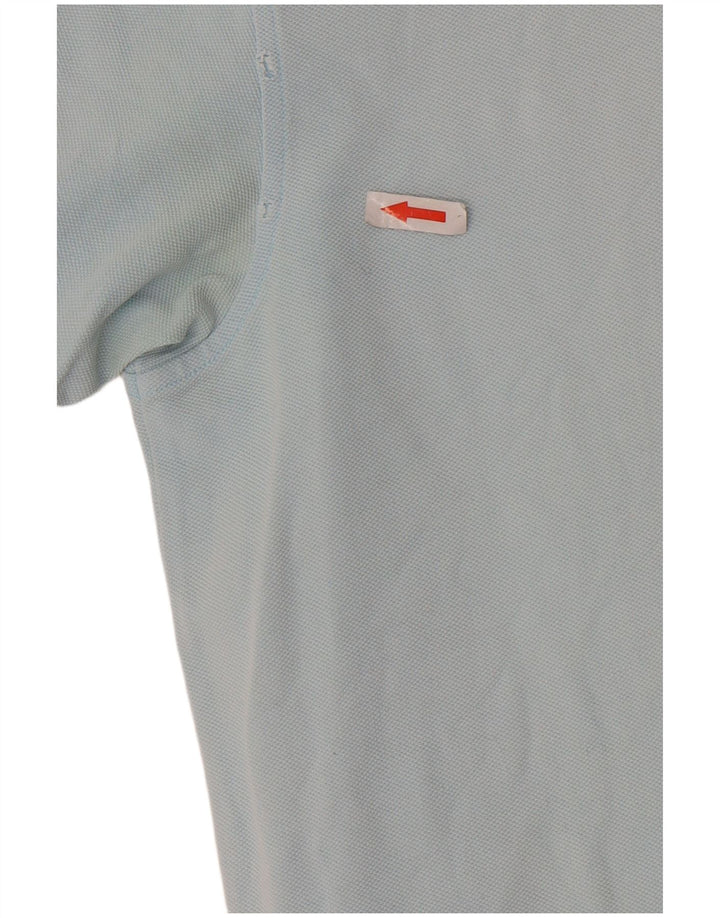Tricou polo pentru bărbați Sun68, albastru mediu