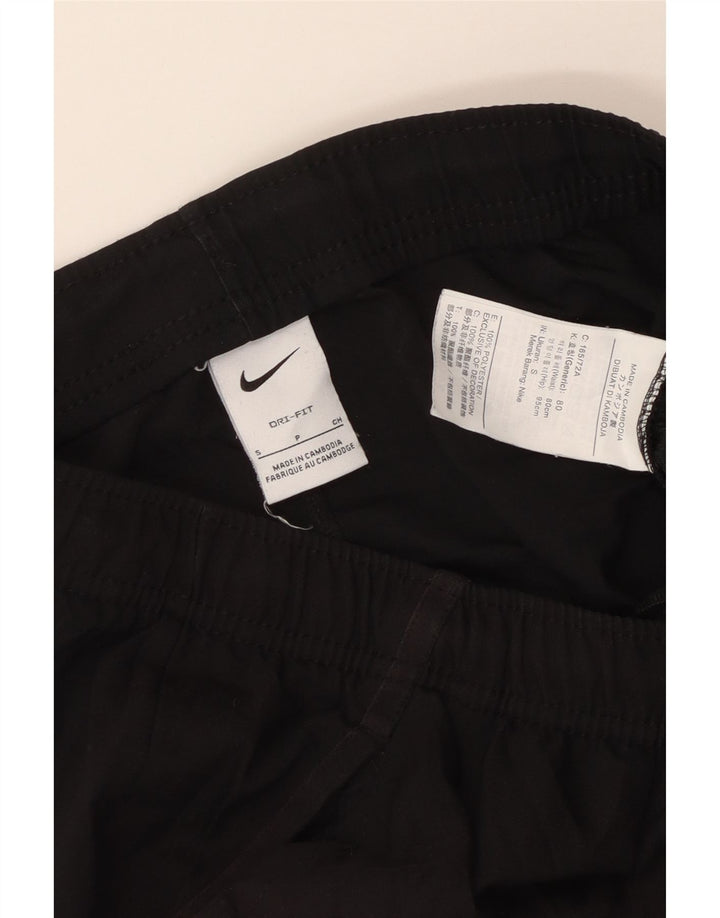Pantaloni de trening Nike Dri Fit pentru bărbați, poliester negru mic