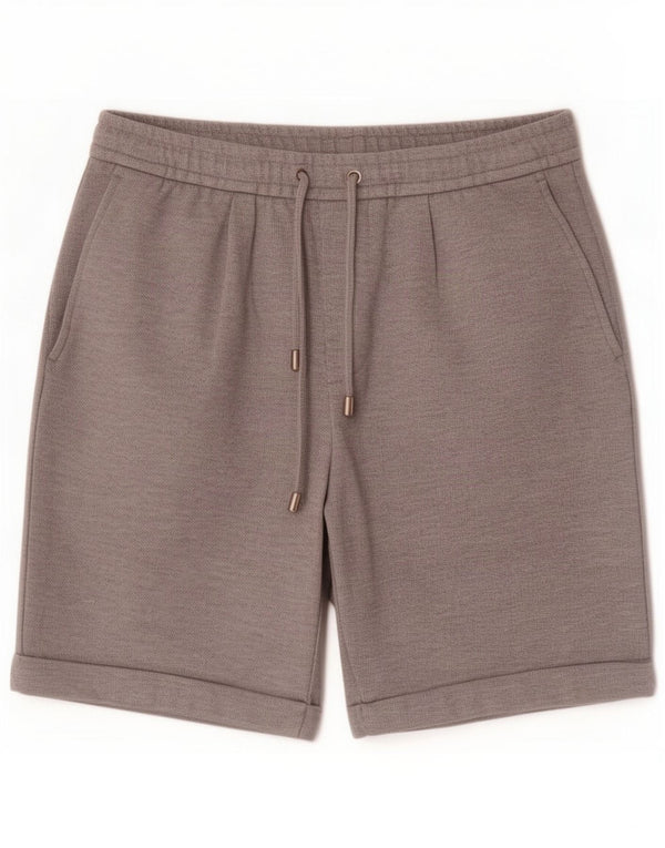 Pantaloni scurți chino pentru bărbați Zara Medium W31 Gri Poliester