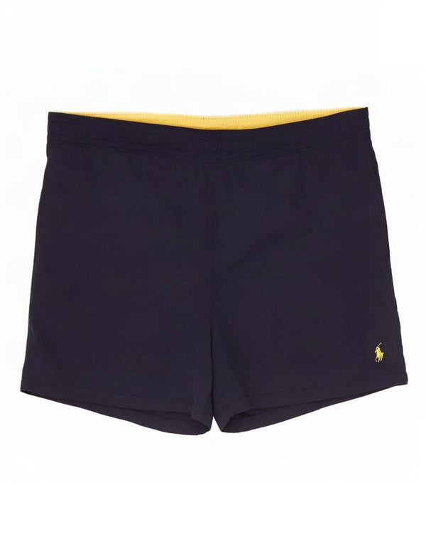 Pantaloni scurți de înot Polo Ralph Lauren pentru bărbați, nailon mediu albastru bleumarin