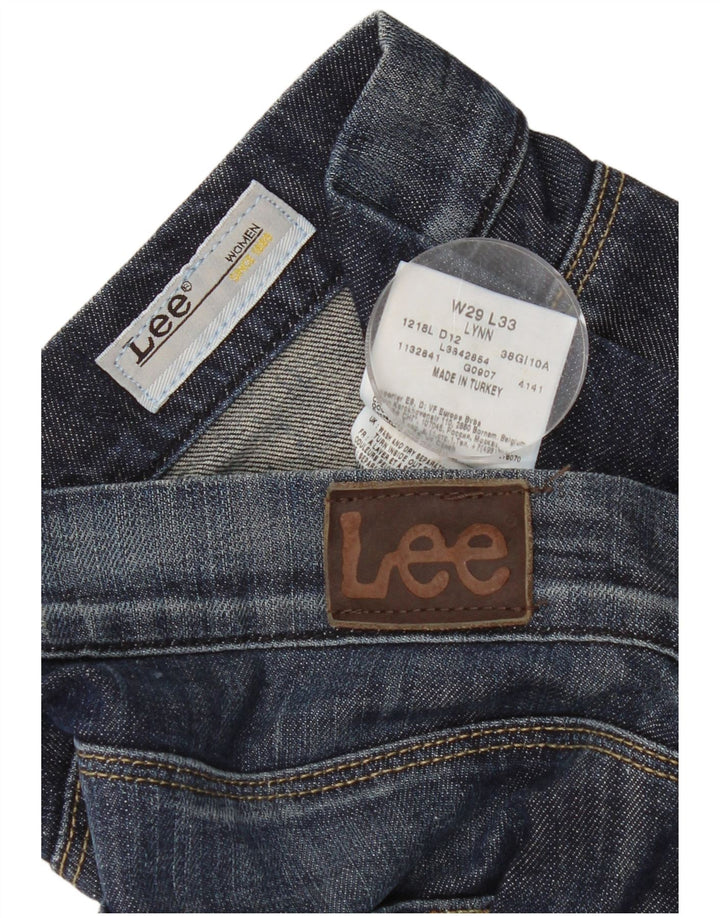 Blugi drepti pentru femei Lee Lynn W29 L29 bumbac albastru