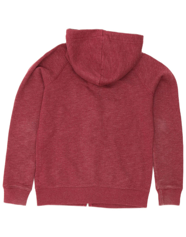 Pulover Jack Wills pentru femei, cu fermoar, UK 10, bumbac burgundy