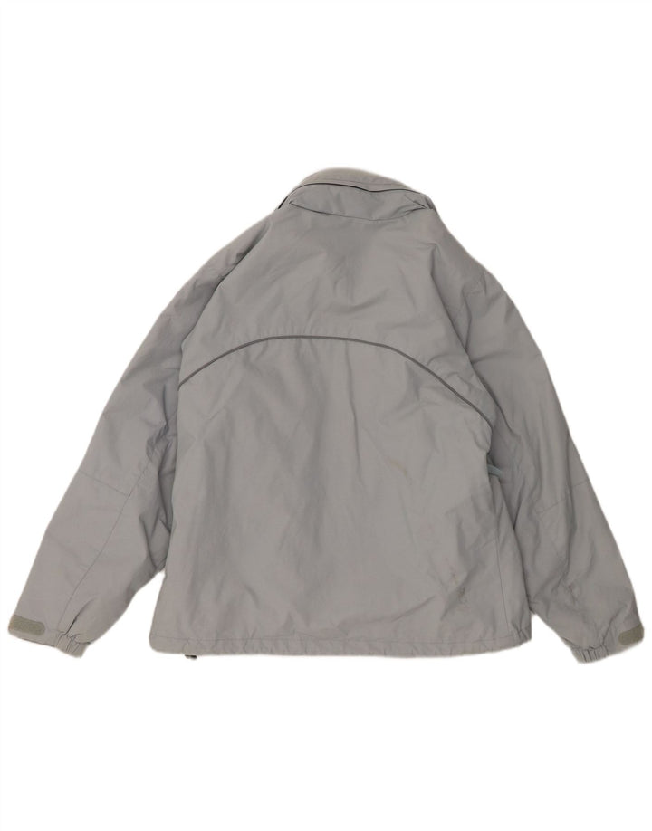 HELLY HANSEN jachetă de vânt pentru femei cu glugă, UK 14, nailon albastru mediu