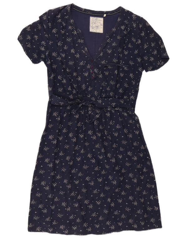 Rochie A-Line Femei Fat Face UK 10 Mic Bleumarin Floral