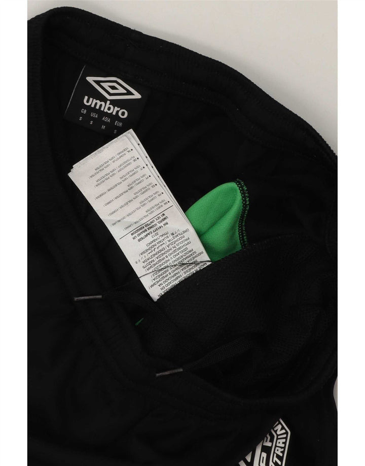 Pantaloni scurți Umbro Ireland Sport pentru bărbați, negru, poliester color bloc