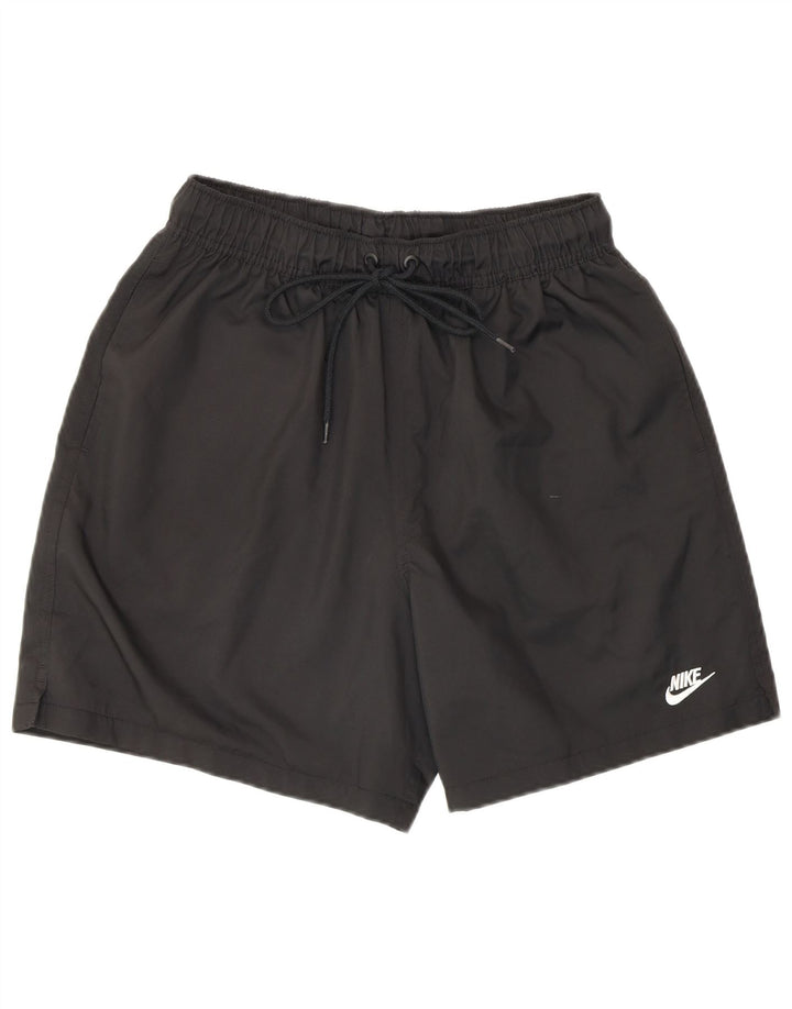 Pantaloni scurti sport Nike pentru bărbați, poliester negru mic