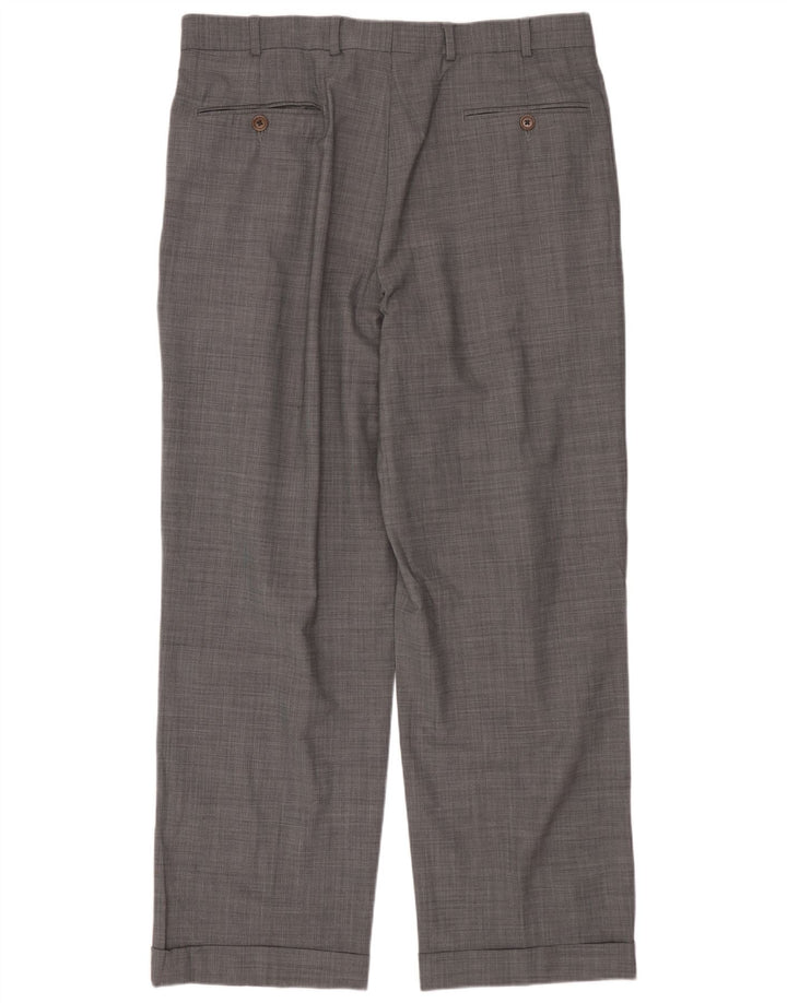 Costum pentru bărbați BROOKS BROTHERS 346, 2 nasturi, 2 piese UK 42 XL W34 L29 Lână gri