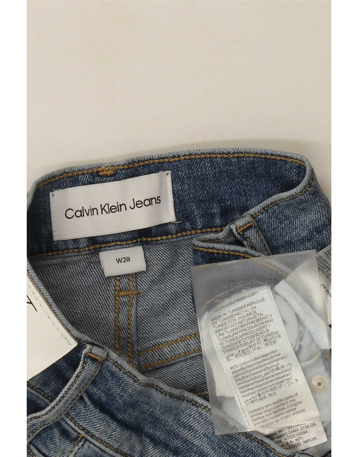 Pantaloni scurți din denim pentru bărbați Calvin Klein W28 Small Blue Bumbac